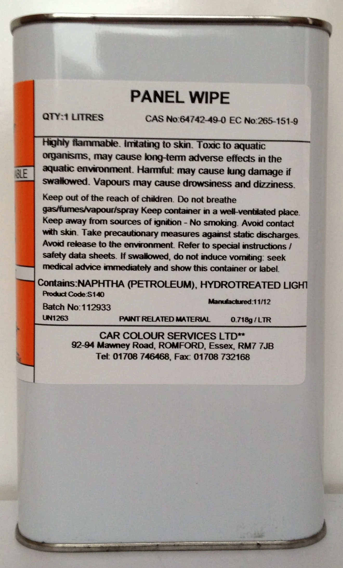 Pre Paint Degreaser – Panel Wipe - Image 2