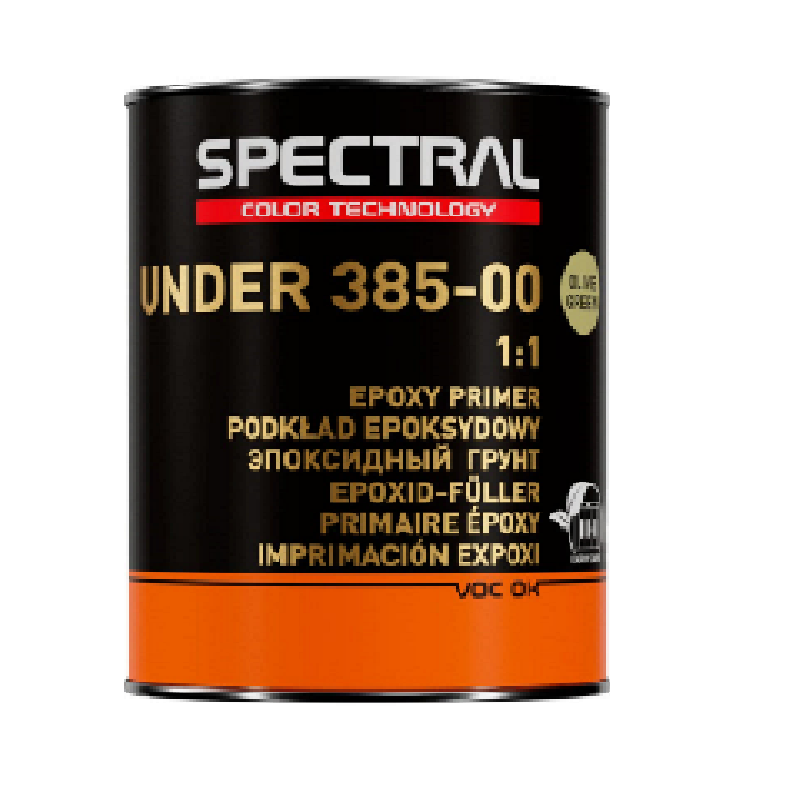 sasde SPECTRAL UNDER 385-00 – Two-Component Epoxy Primer 1.6LT Kit - Image 1