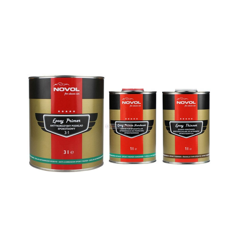 56 Novol for Classic Car EPOXY PRIMER 3:1 KIT – Anti-corrosion epoxy primer - Image 1