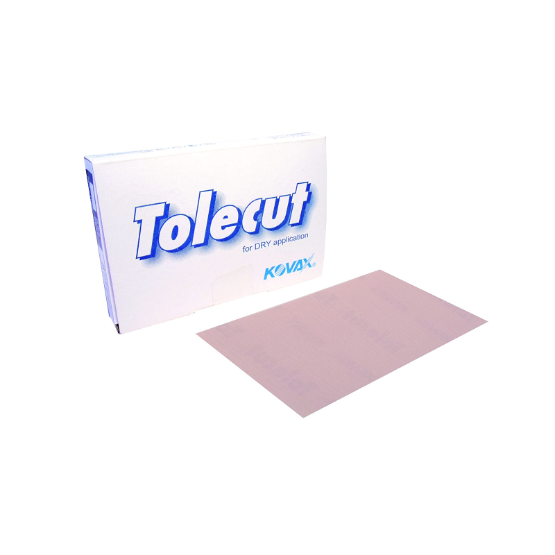 tolecut for DRY application KOVAX Tolecut Pink Sheet 70x114mm P1500 - Image 1