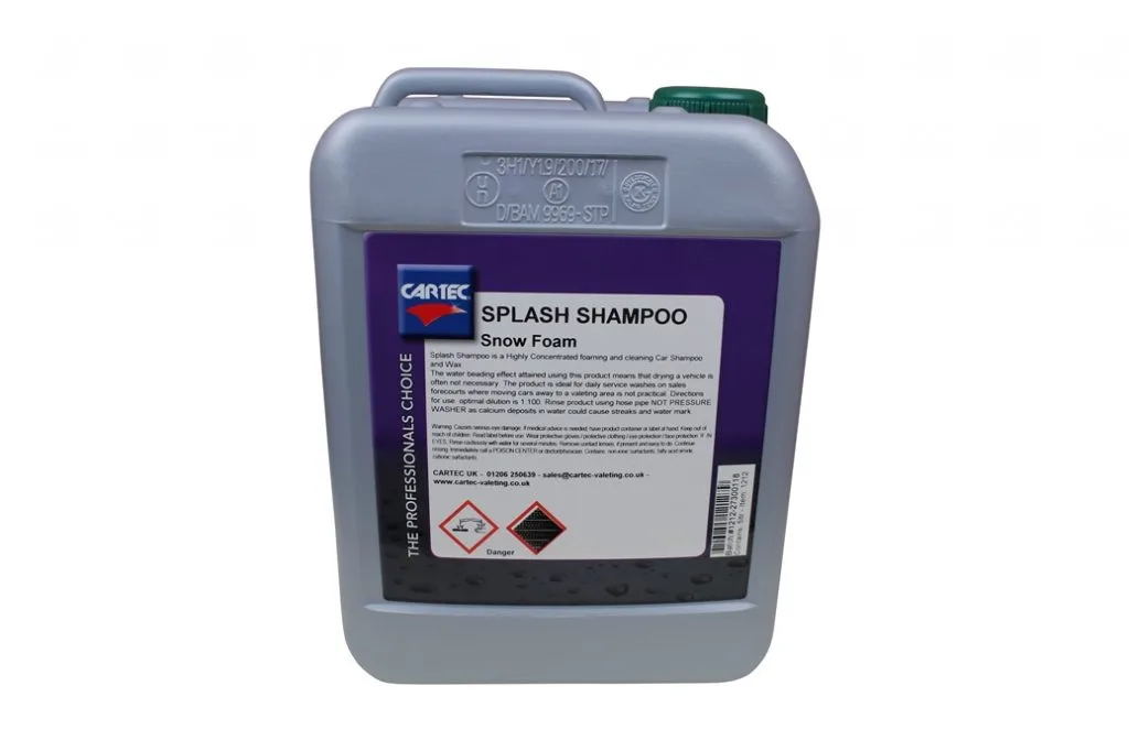 Cartec Splash Shampoo Snow Foam 5LT - Image 1