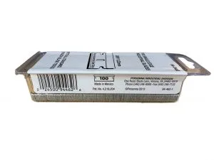 SINGLE EDGED RAZOR BLADES PK100 - Image 2