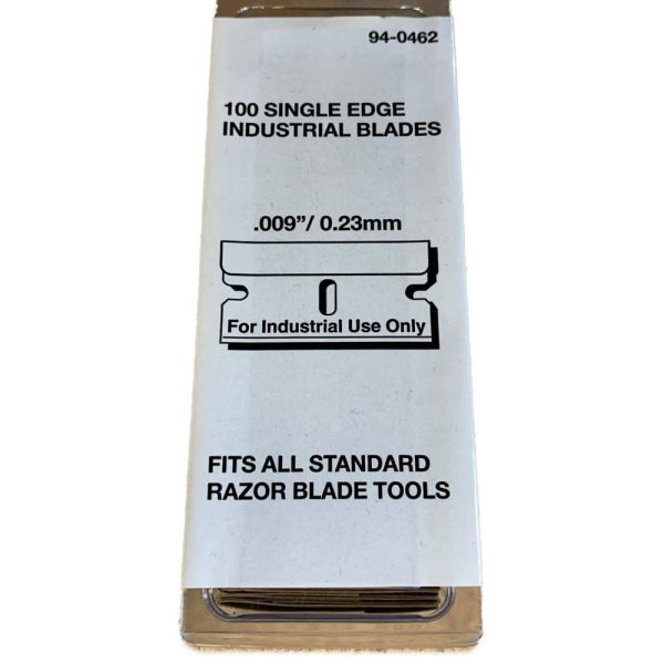 SINGLE EDGED RAZOR BLADES PK100