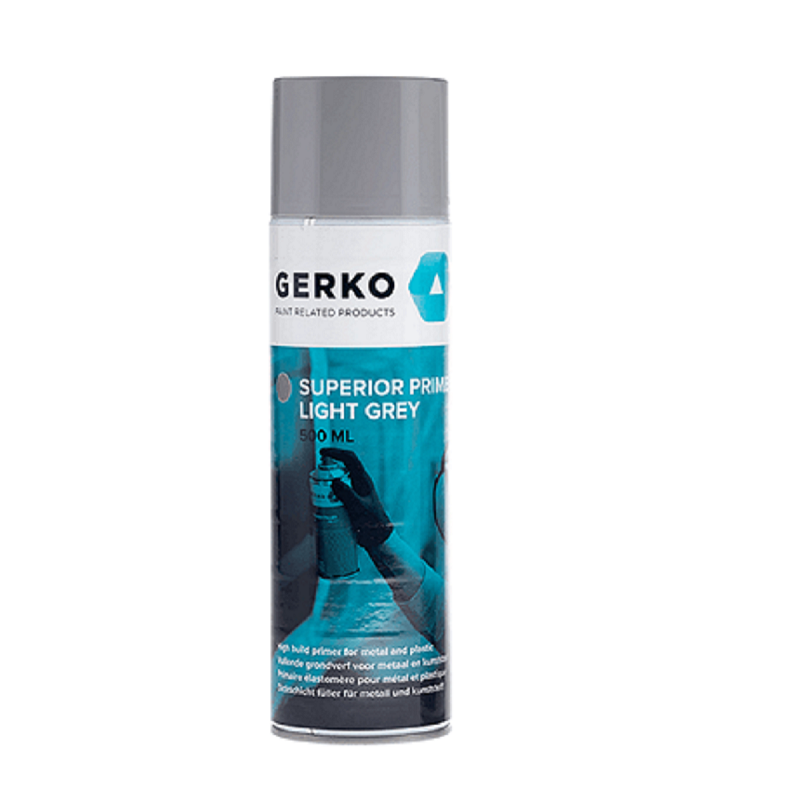2321210. Gerko Superior Highbuild Primer Aerosol 500ml - Image 1