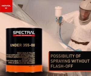 Spectral UNDER 355-00 High Build acrylic filler 4+1 3.5lt KIT - Image 2